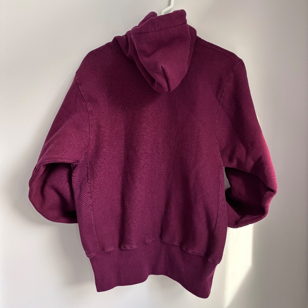 Camber Heavyweight Hoodie – Maroon (Size Small, Made in USA) - Picture 3 of 5